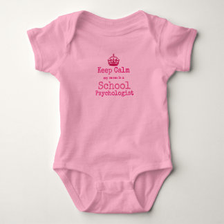 Keep Calm My Mum Is A School Psychologist Bodysuit