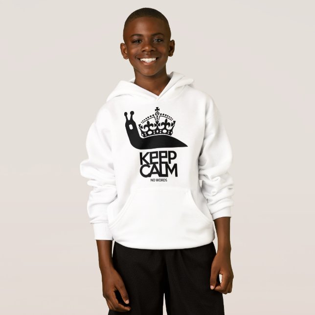 KEEP CALM NO WORDS BY MASANSER (Front Full)