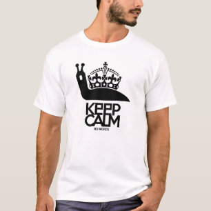 KEEP CALM NO WORDS BY MASANSER T-Shirt