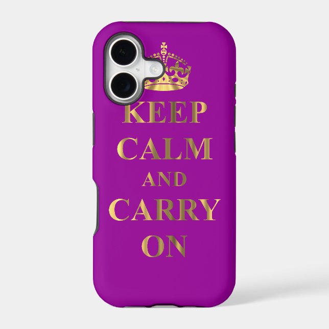 Keep calm on any colour (Back)