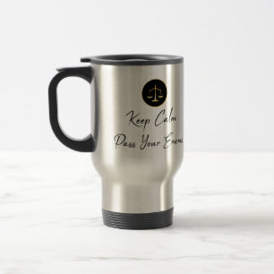 Keep Calm. Pass Your Exams Travel Mug