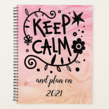 Keep Calm Planner