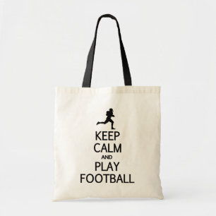 Keep Calm & Play Football bag - choose style