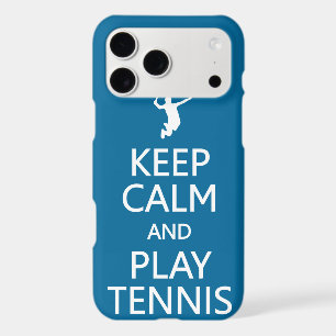 Keep Calm & Play Tennis custom colour phone cases