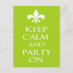 Keep Calm Postcard