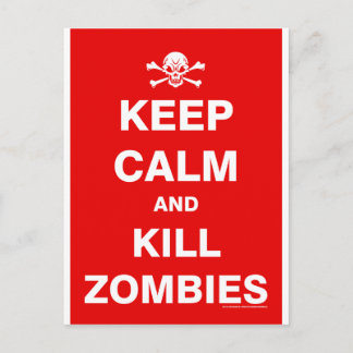 Keep Calm Postcard
