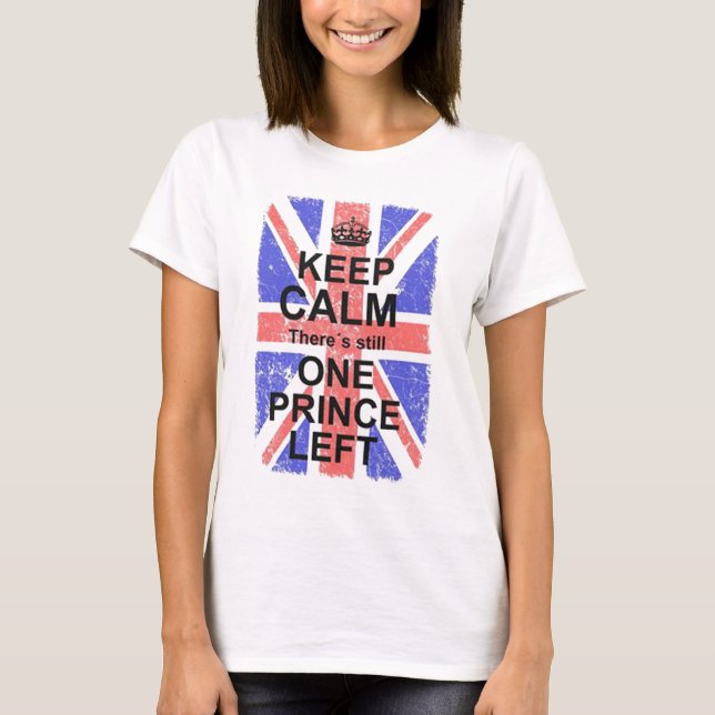 Keep Calm Princess T-Shirt (Front)