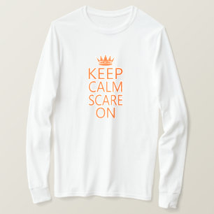 Keep Calm Scare On Crown Unisex Tee