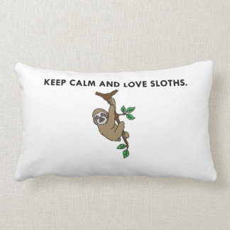 Keep Calm Sloth Pillow Case