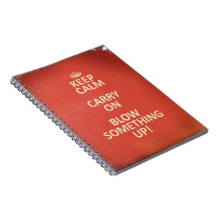 Keep Calm Spiral Notebook