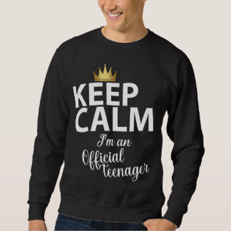 keep calm  sweatshirt