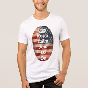 Keep Calm T-shirt Tri-Blend Shirt