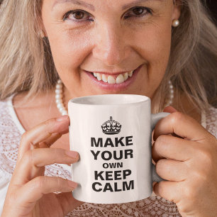 Keep Calm Template Coffee Mug