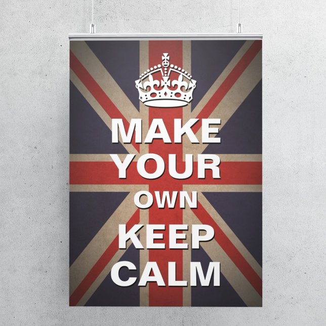 Keep Calm Template - Vintage Union Jack Poster (Creator Uploaded)