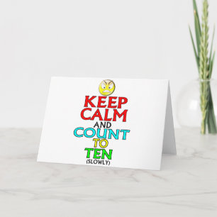 Keep Calm -- Ten Card