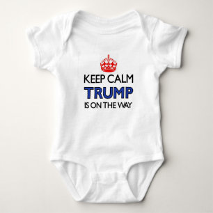 Keep Calm TRUMP Baby Bodysuit