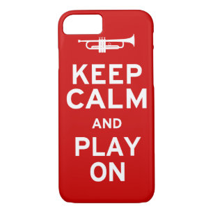 Keep Calm Trumpet Case-Mate iPhone Case