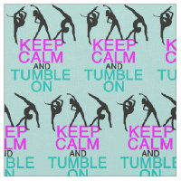 Keep Calm Tumble On Funny Gymnastics