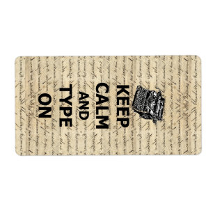 Keep calm & type on