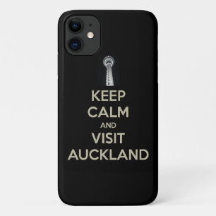 keep calm visit auckland Case-Mate iPhone case