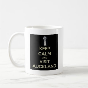 keep calm visit auckland coffee mug