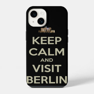 keep calm visit berlin iPhone 14 case