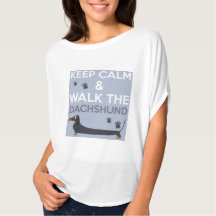 Keep Calm & Walk The Dachshund