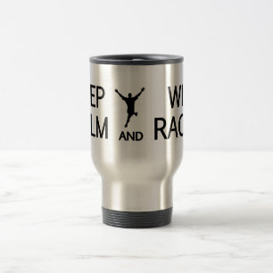 Keep Calm & Win Races mug - choose style, colour