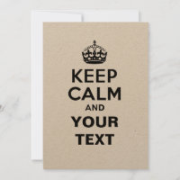Keep Calm with Your Text