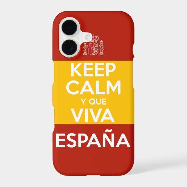 Keep Calm y que viva España (Back)