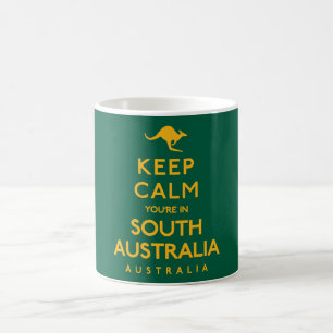 Keep Calm You're in South Australia! Coffee Mug