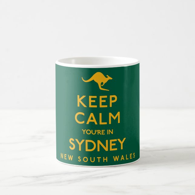 Keep Calm You're in Sydney! Coffee Mug (Center)