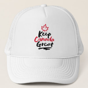 Keep CANADA Great! Canadian Maple Leaf Make Again Trucker Hat