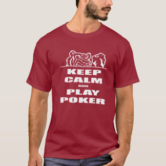 KEEP CLAM and PLAY POKER T-Shirt