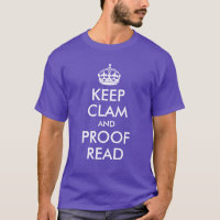 Keep Clam and Proof Read