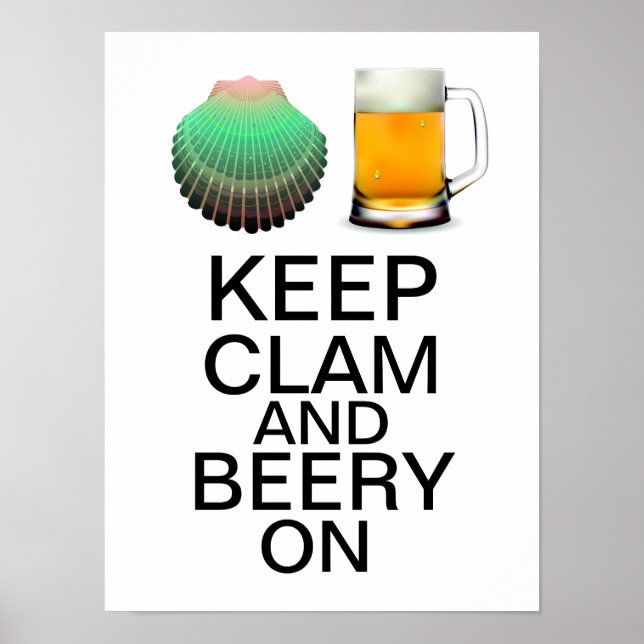 Keep Clam by SRF Poster (Front)