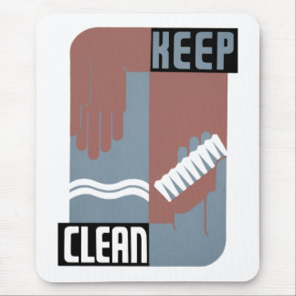 Keep Clean Mouse Pad