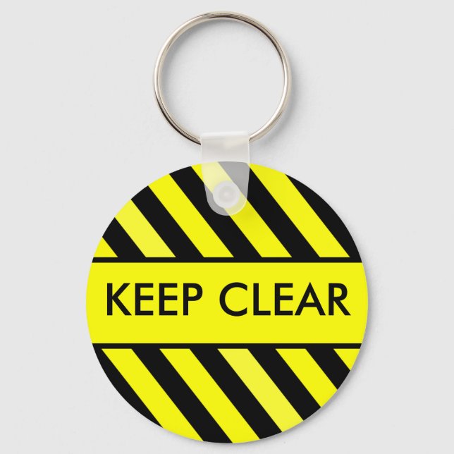 Keep Clear Key Ring (Front)