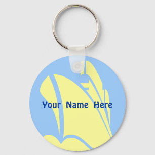 Keep Cruising Personalised Key Ring