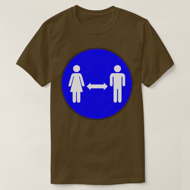 Keep distance 1 T-Shirt (Design Front)