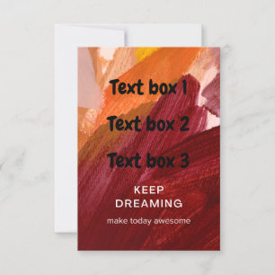 Keep Dreaming Test Invitation