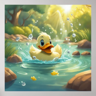 Keep Duck design  or design your own  Poster