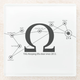 Keep Efa Clear Coaster