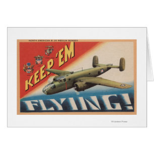 Keep 'Em Flying/B-25 Medium Bomber (Aeroplane)