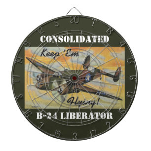 Keep 'Em Flying! World War II Twin Engine Bomber Dartboard