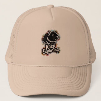 Keep Exploring Hamster Baseball & Trucker Hat