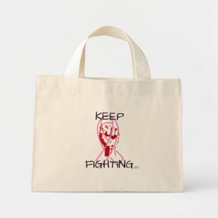 Keep Fighting Mini Tote Bag