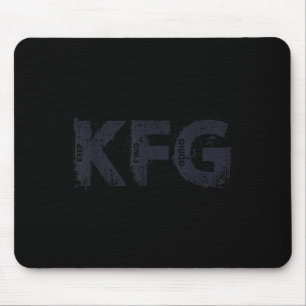 Keep F'ing Going Distressed Motivational Saying  Mouse Pad