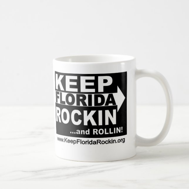 Keep Florida Rockin mug (Right)