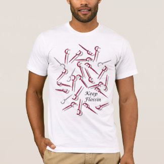 Keep Flossin by Matt Landon T-Shirt
